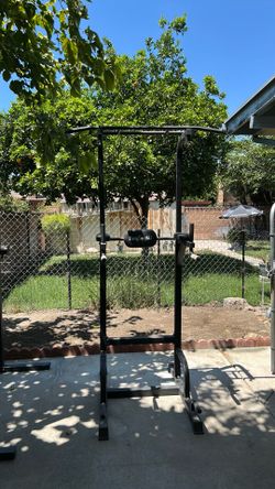Dip pull up and leg race station