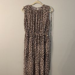 Leopard Short Sleeve Dress