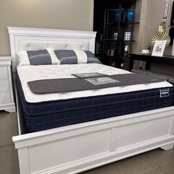 Incredible Crystal White Bedroom Set On Sale Now