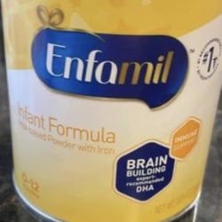  I Have 6 Cans Of Enfamil Brand New That Were Given To Me By My Mother But My Baby Is Having A Heard Adjusting From Breast Milk I Had 7 But Opened One