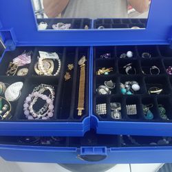 Box Of Mixed Jewelry Nice