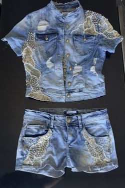 Denim Two-Piece