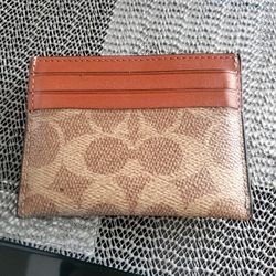 Coach Card Pouch