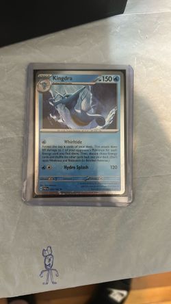 Kingdra Japanesse And Kingrda English Pokemon Cards