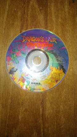 Dragon's Lair DVD-Rom Untested PC 1997