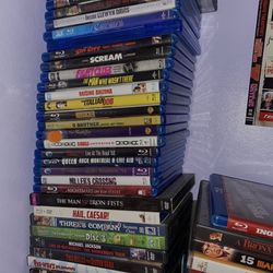 USED BLU RAY & DVD FILMS $5