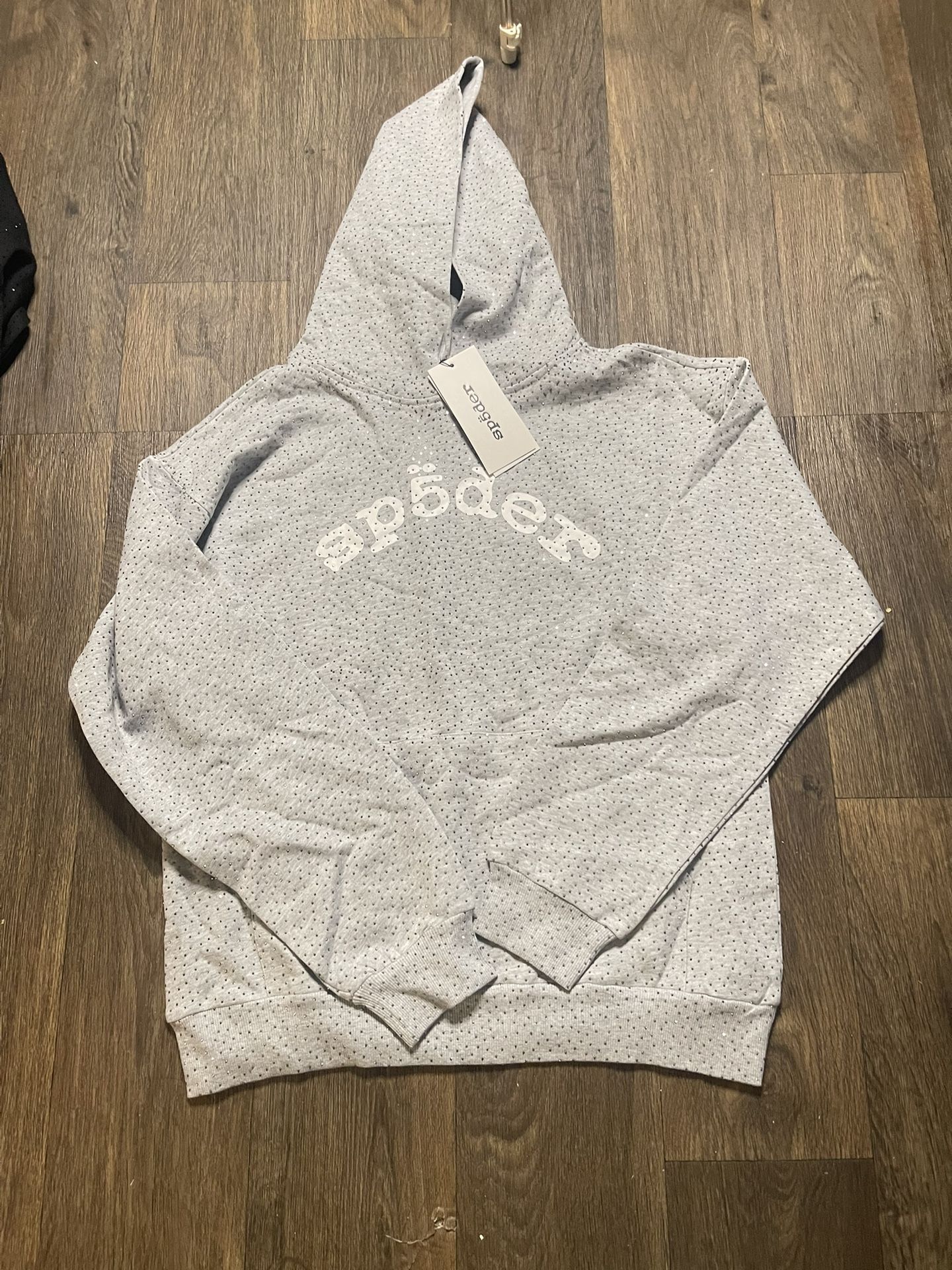 Grey Vvs Spider Hoddie