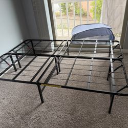 Free Full Sized Bed Frame & Full Mattress