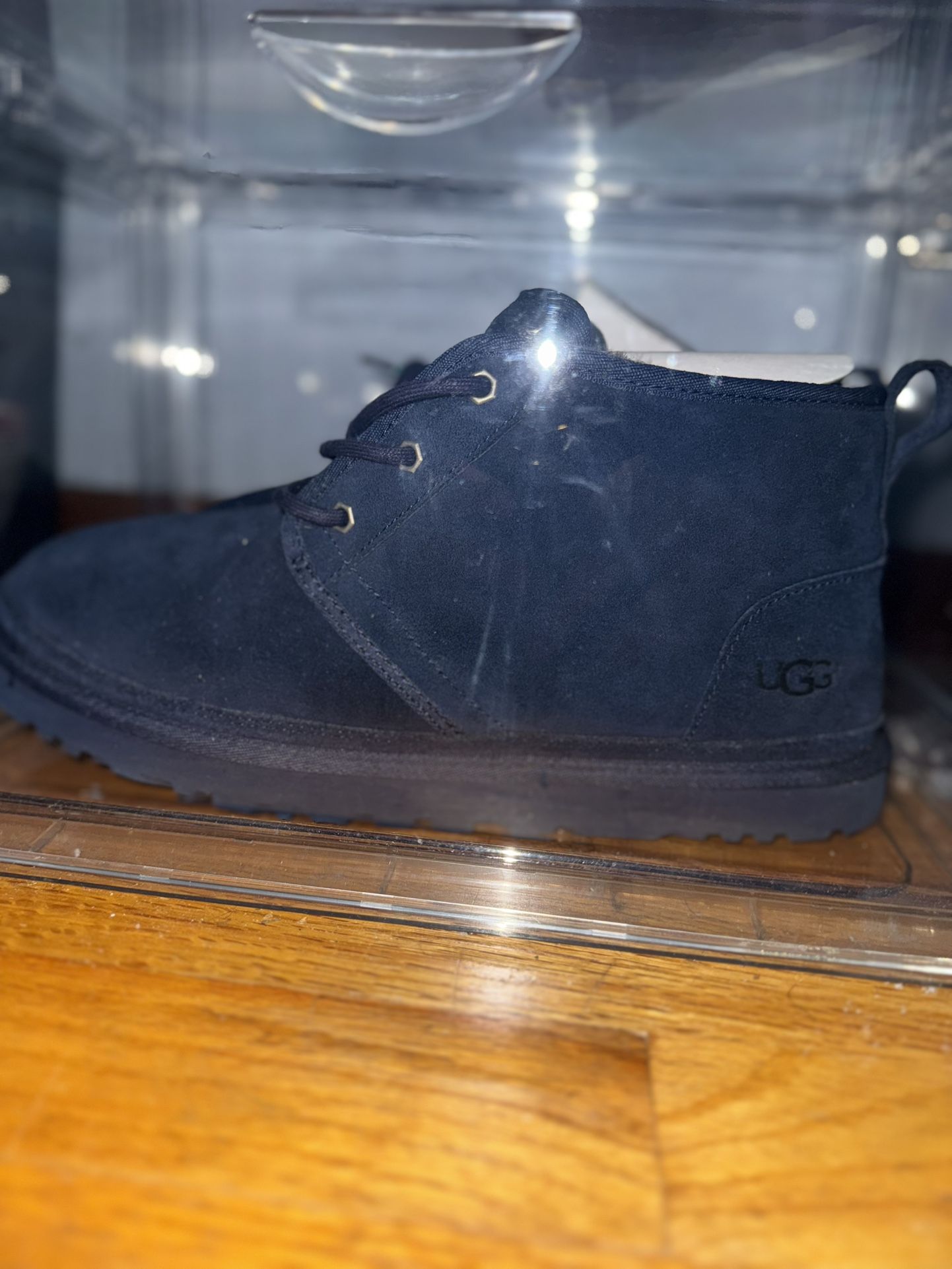UGG Mens Neumel Navy Suede Size 13