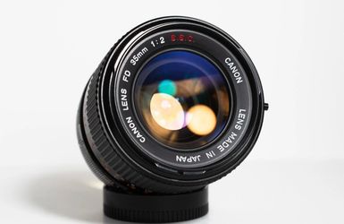 Canon FD 35mm f2 S.C.C. Concave O Lens - VERY RARE