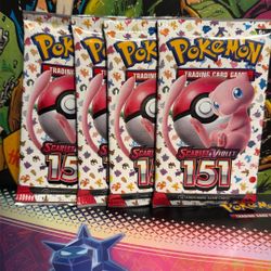 151 Pokemon Packs 