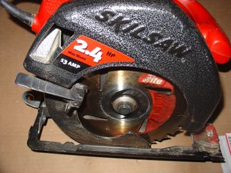 VINTAGE Electric SKILSAW 7-1/4" - 2.4 HP 4600 RPM 13 Amp Circular Saw