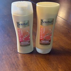SUAVE Keratin Infusion Shampoo & Conditioner Set of 2  *NEW*