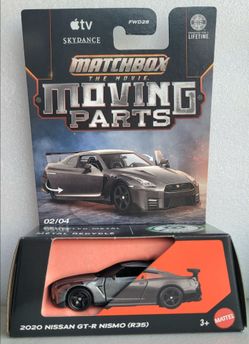 Matchbox Moving Parts 2020 Nissan GT-R Nismo R35