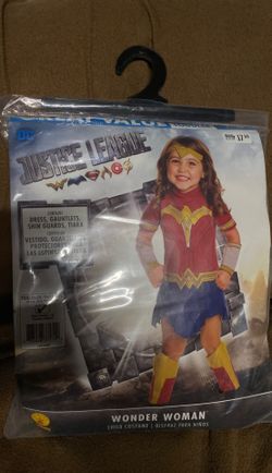 New super woman costume for toddler