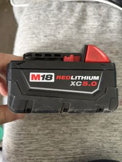 Milwaukee M18 5.0 Ah Battery