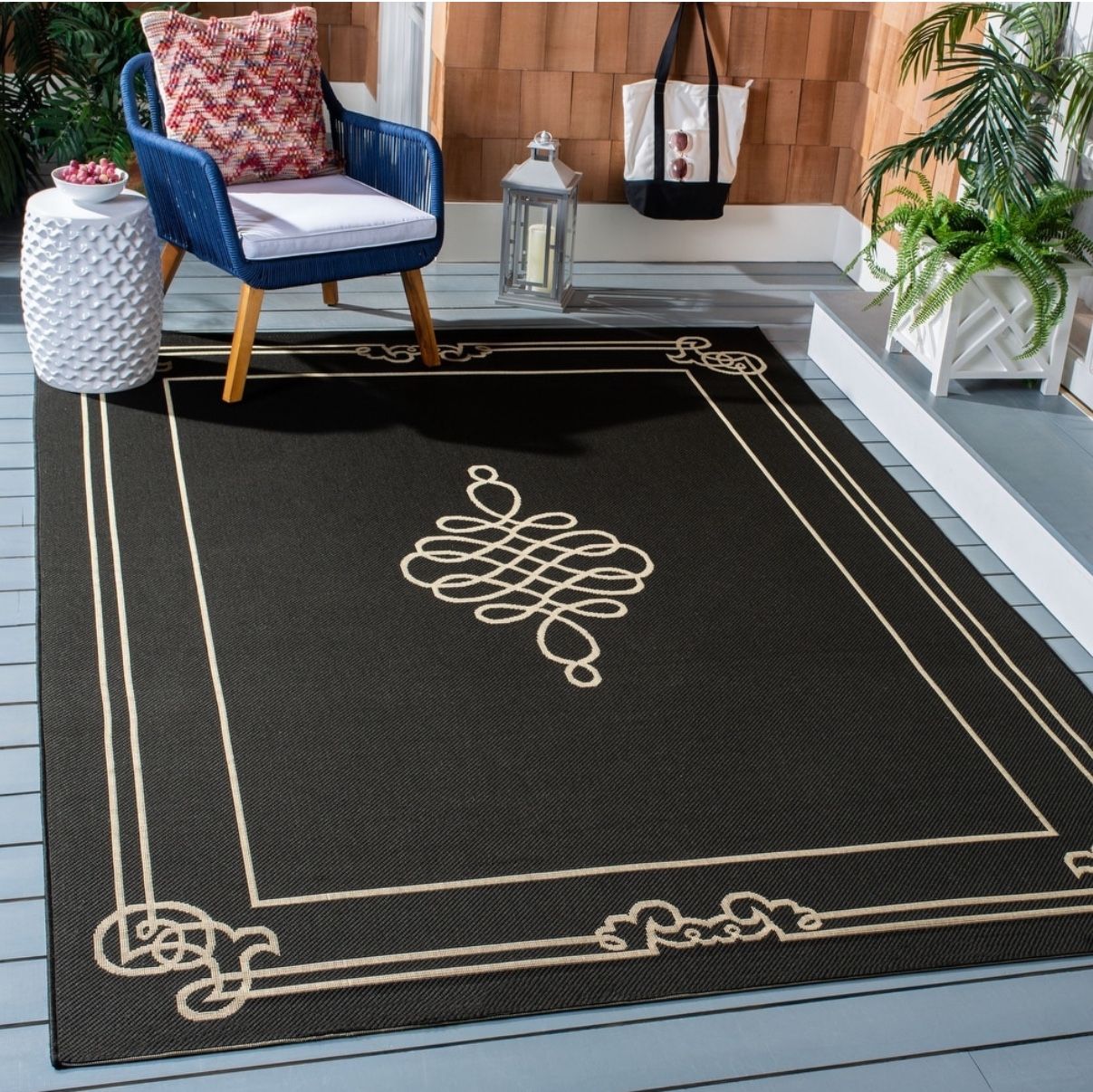 **DEAL** Indoor/outdoor SAFAVIEH Stain, Weather& UV Patio/Sunroom Rug ...