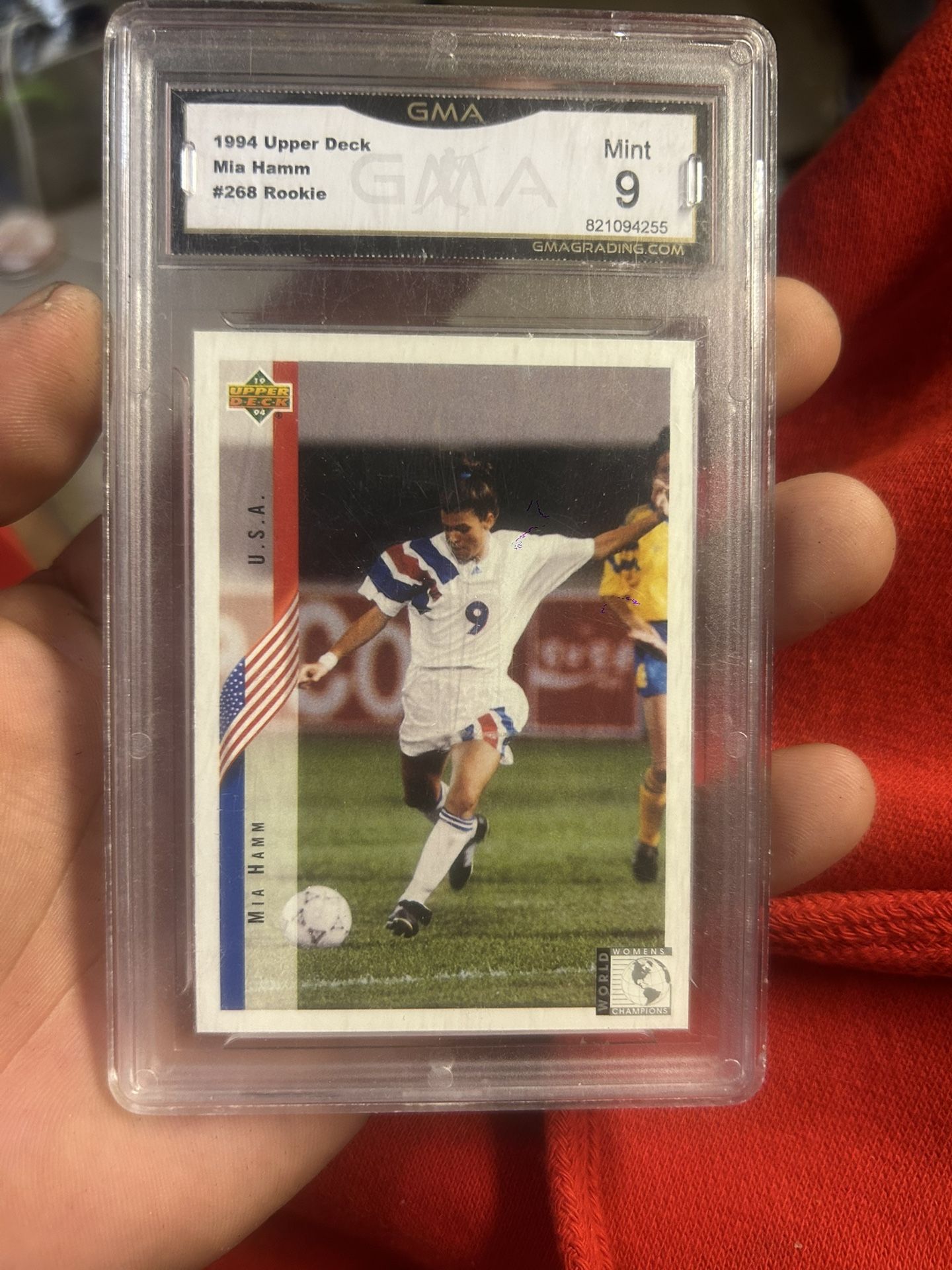 Graded Mia Ham Rookie Card