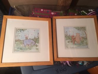 Winnie the Pooh framed art