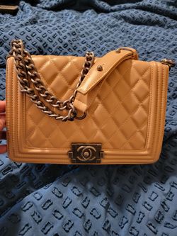 Beige Crossbody Bag