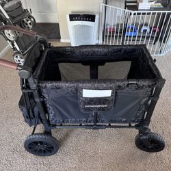 WonderFold W Luxe Pro Stroller Wagon LE Black Camo
