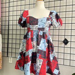 Altar’a state Floral Mini Dress Sample Sale Size/S