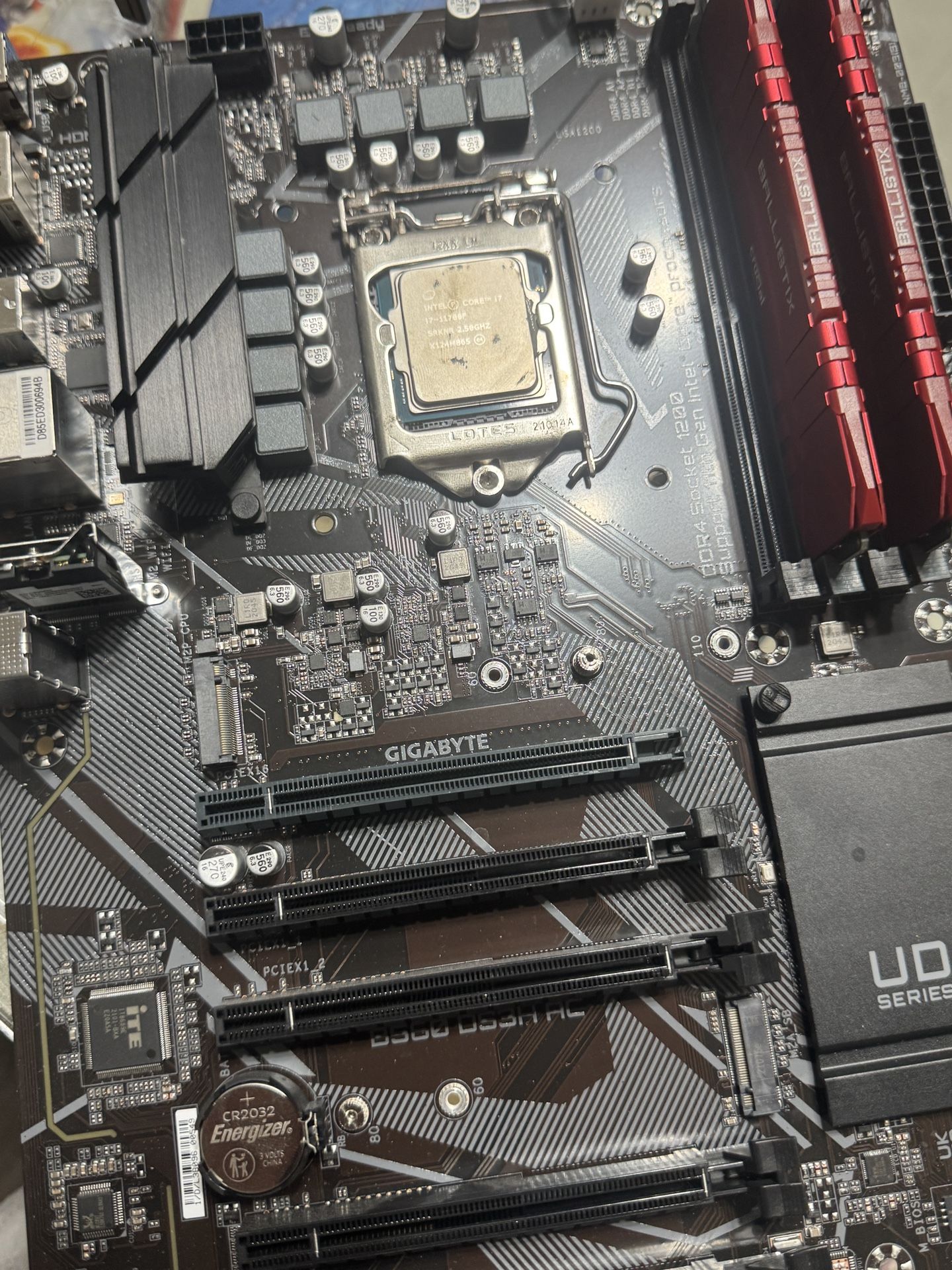I7-11700f Motherboard + Ram Combo