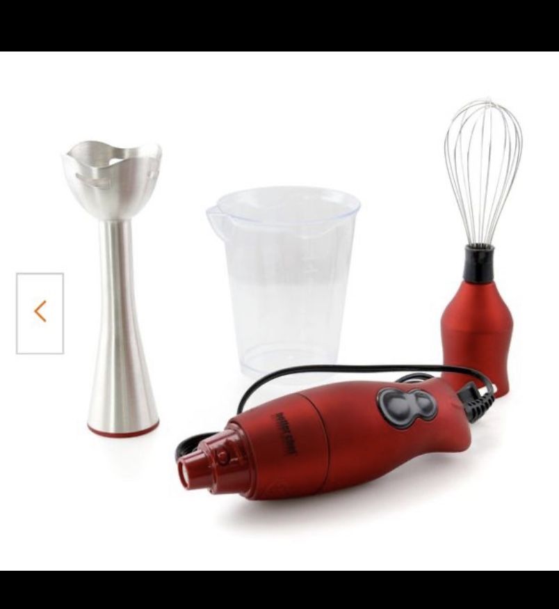 BETTER CHEF RED DUALPRO HANDHELD IMMERSION BLENDER Hand Mixer