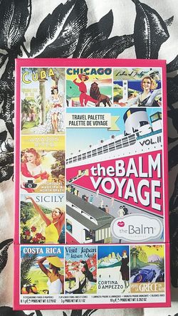 The balm voyage palette