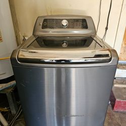KENMORE STAINLESS STEEL WASHER XL CAPACITY 5.3 CU GOOD WORKING CONDITION HEAVY DUTY DELIVERY AVAILABLE FOR EXTRA FEE WE DO REPAIRS 