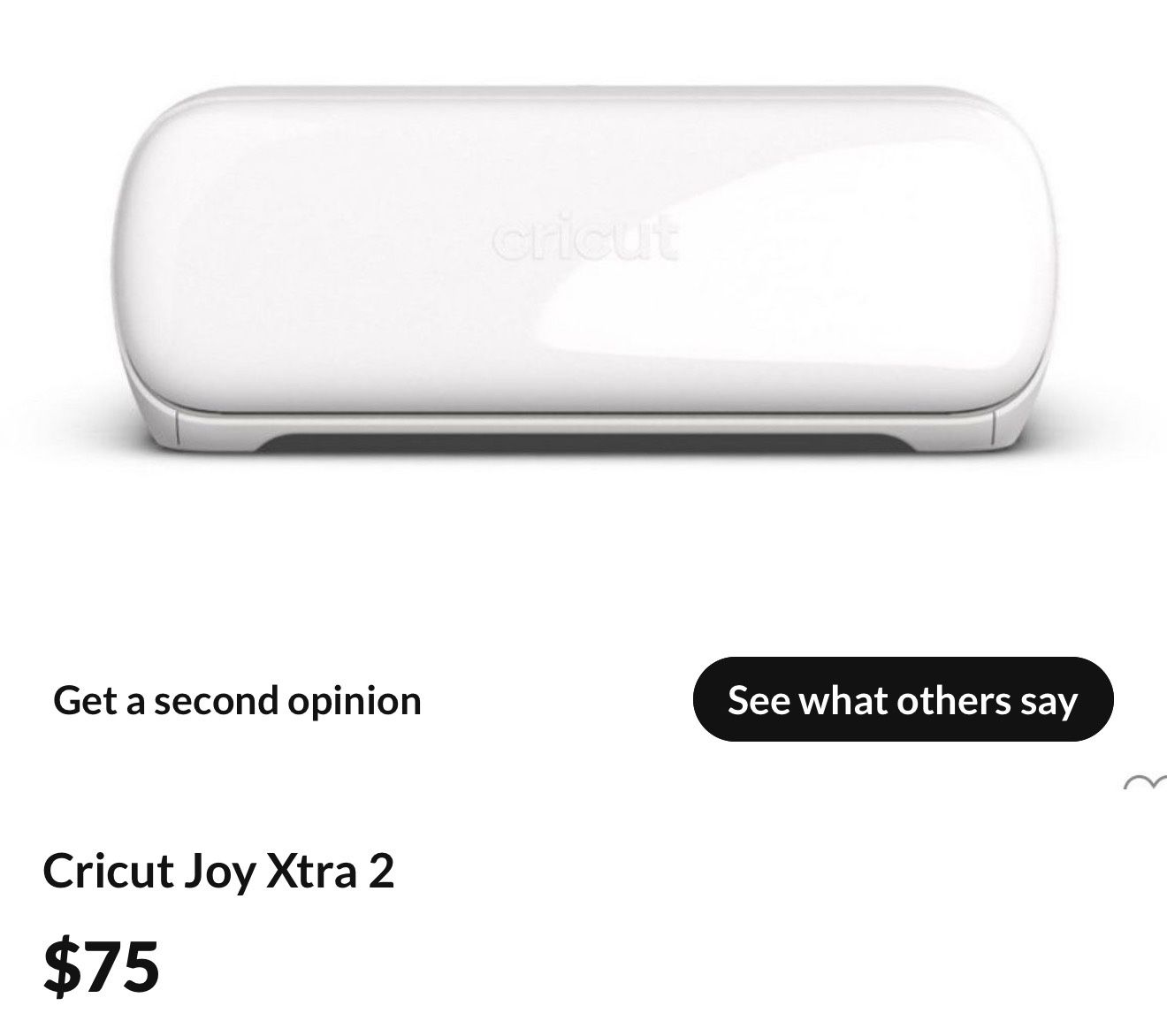 Cricut Jog Xtra 2 Brand New In Box 75 