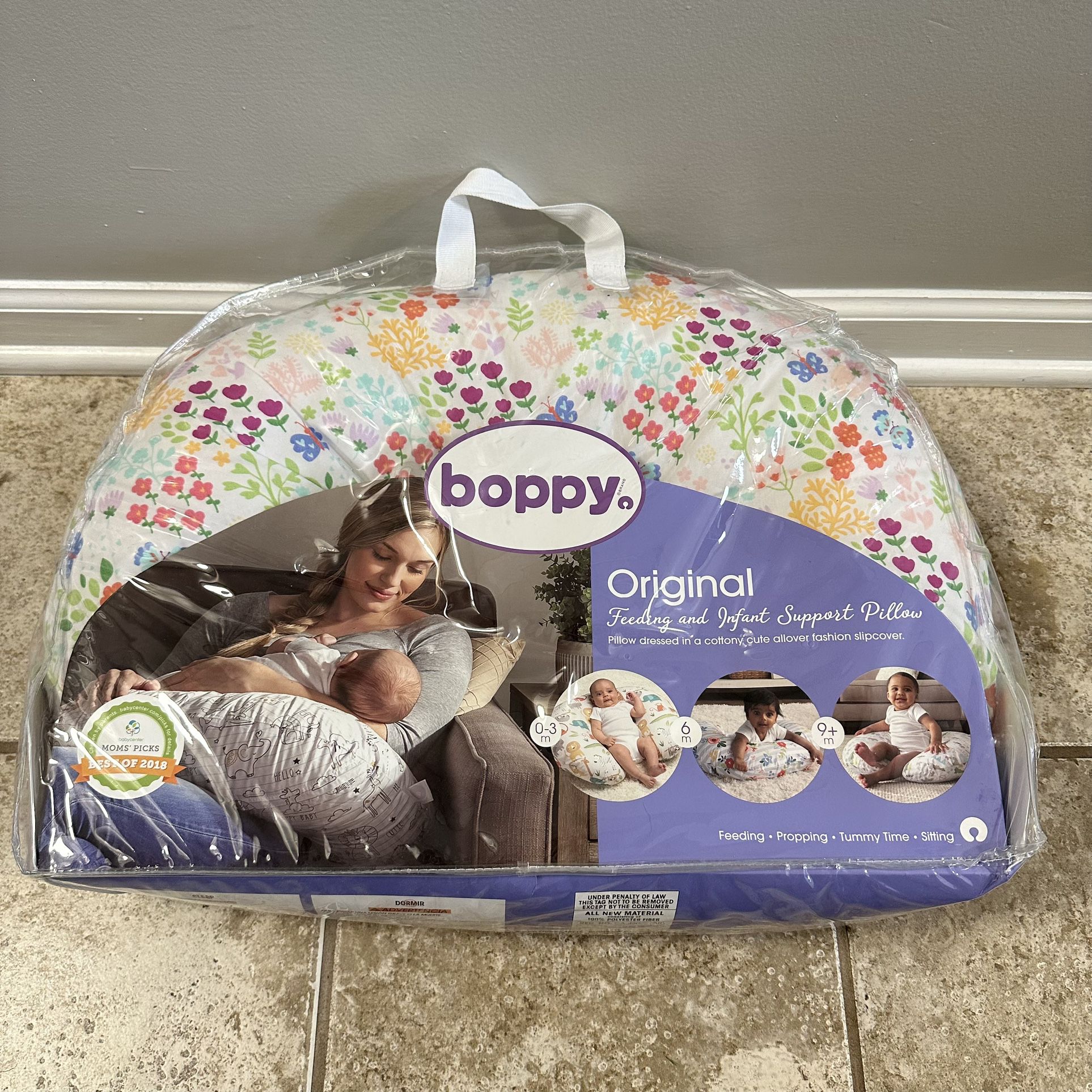 Boppy Original Feeding and Infant Support Pillow - New