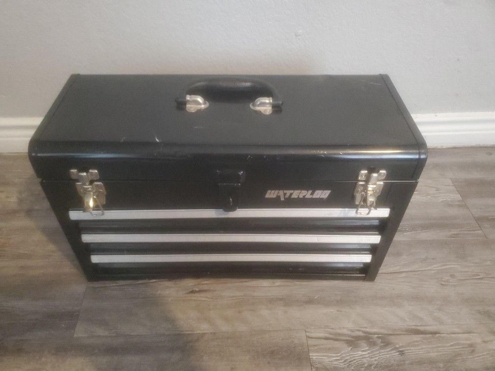craftsman tool Box with tools.