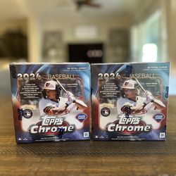 2024 Topps Chrome Update MLB Baseball Factory Sealed Mega Boxes