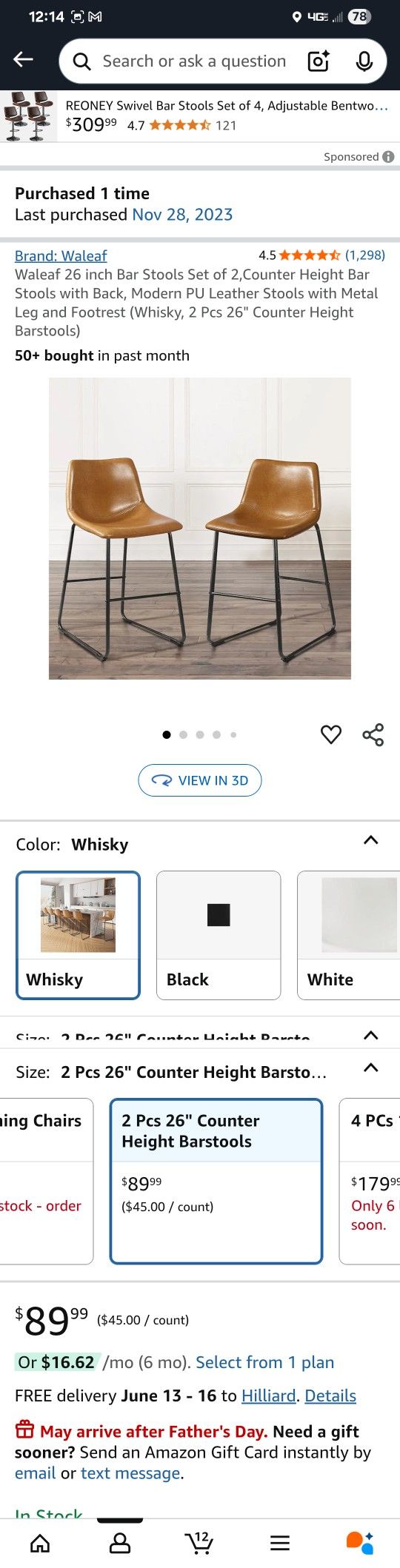 Bar Style Dining Set!