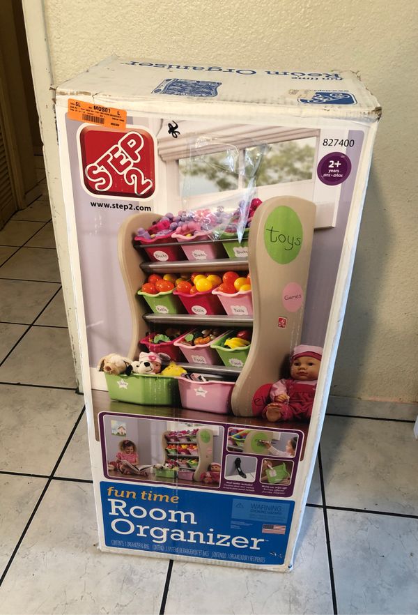 step 2 toy box with pockets