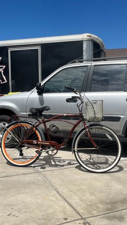 Brown bike