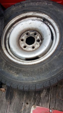 Chevy 6 lug Pick up truck spare tire