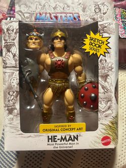 He-Man MOTU Origins Skwtch Book Series