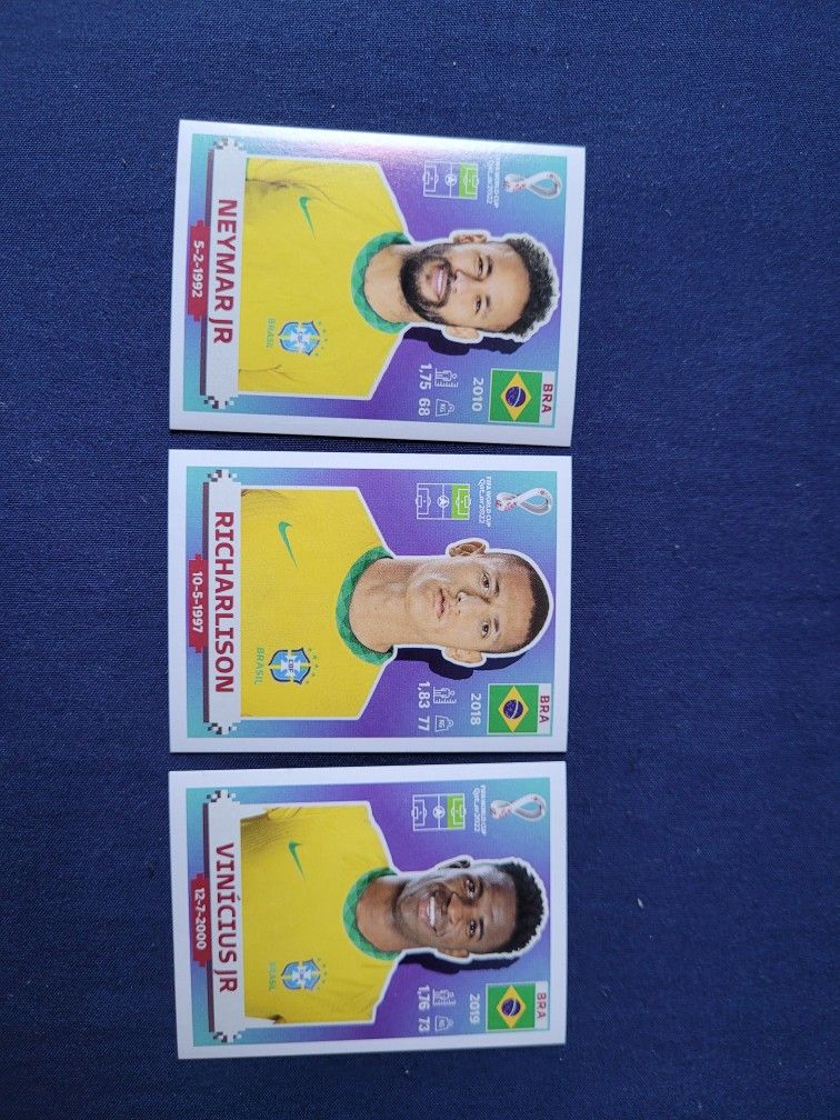World Cup Neymar, Richarlison And Vini 50$ All