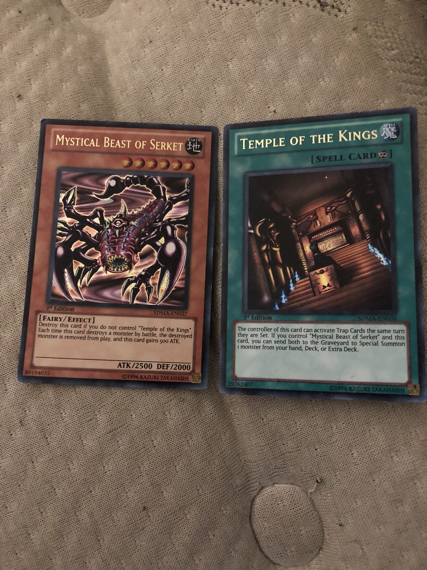 Mystical beast of serket // temple of the Kings