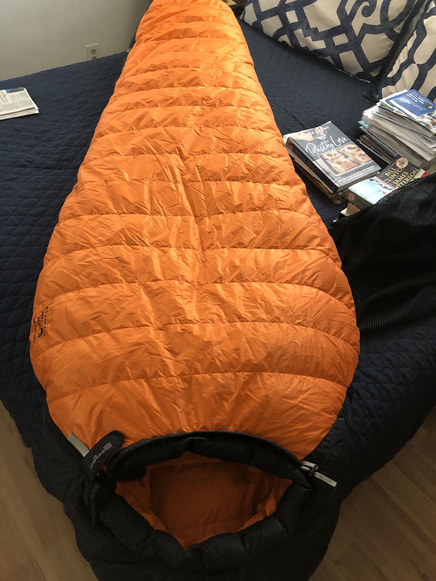 Mountain Hardwear Lyell -15 goose down sleeping bag, long