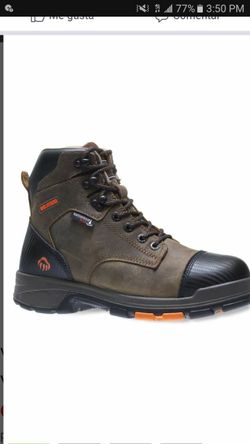 MENS WORK BOOTS WOLVERINE WATERPROOF SLIP OIL NEW SIZE 10.5...11...8...12