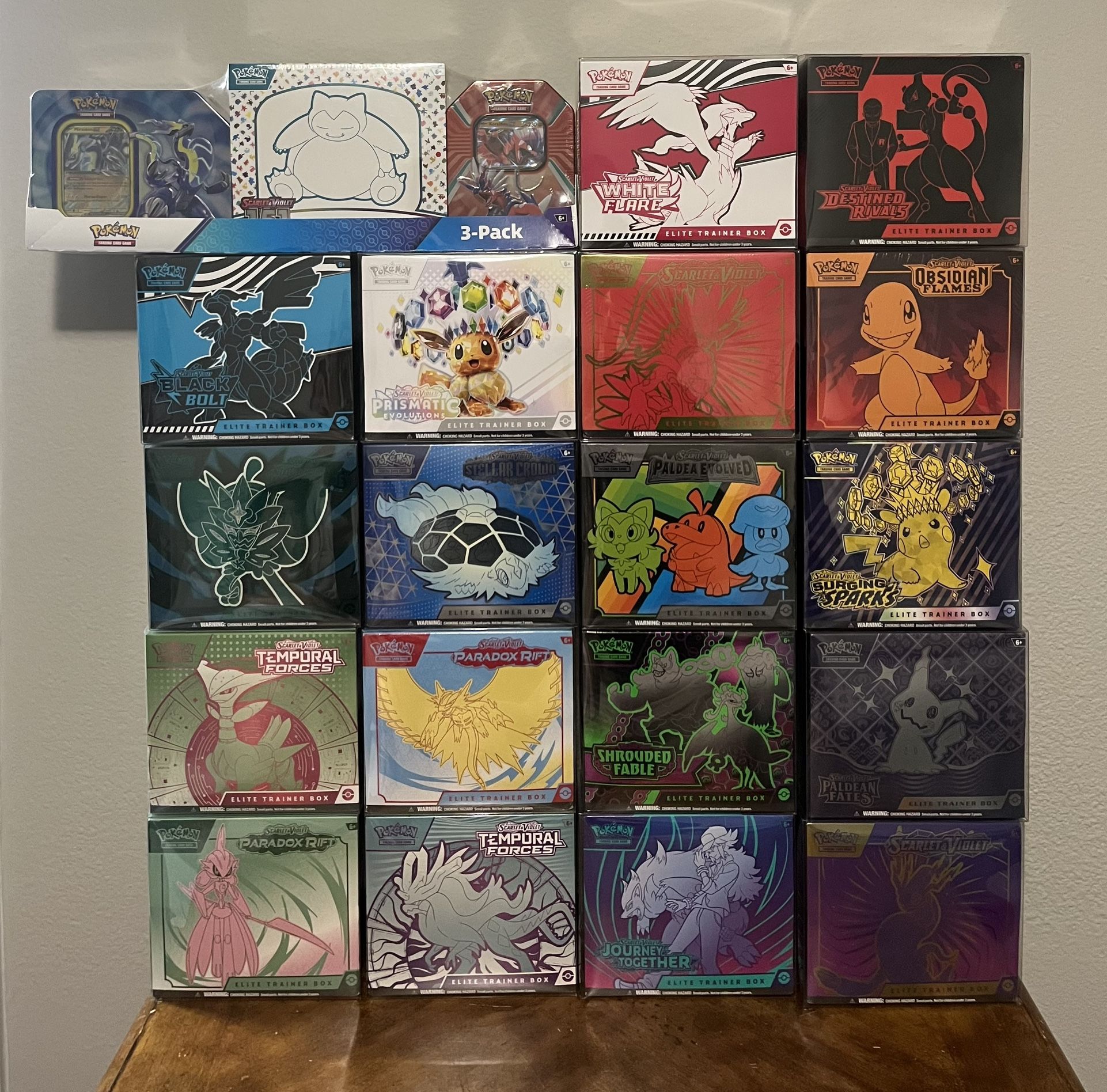 Pokemon Scarlet & Violet Elite Trainer Box (Complete Set)