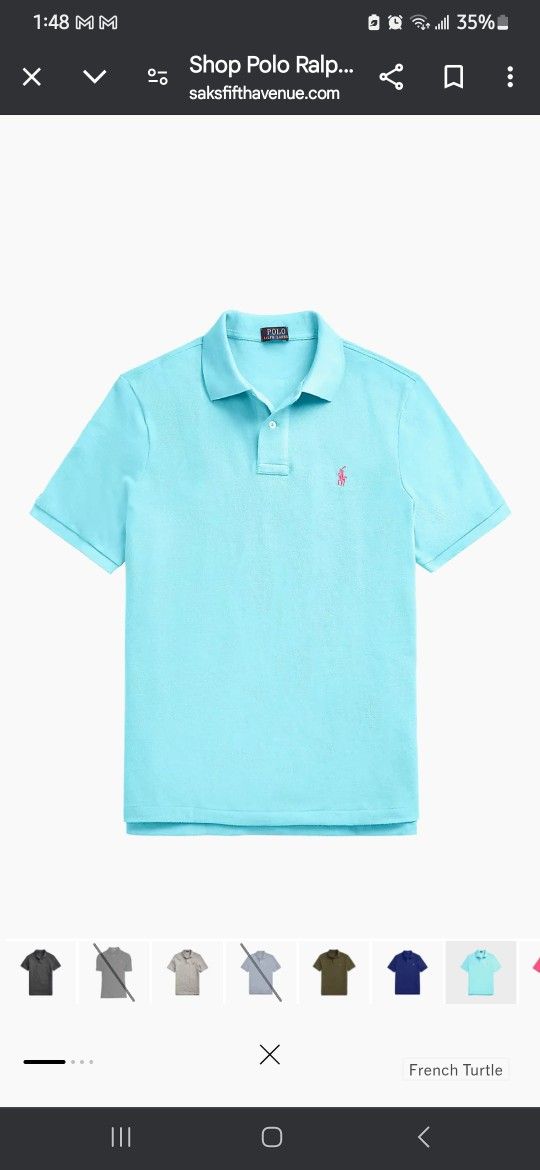 2 Ralph Lauren Polo Shorts