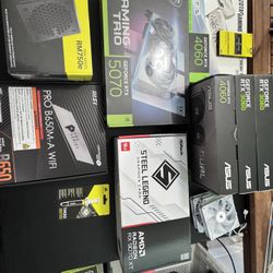 Gaming PC Parts: Graphics Cards, Motherboards, Power Supply, Cooling