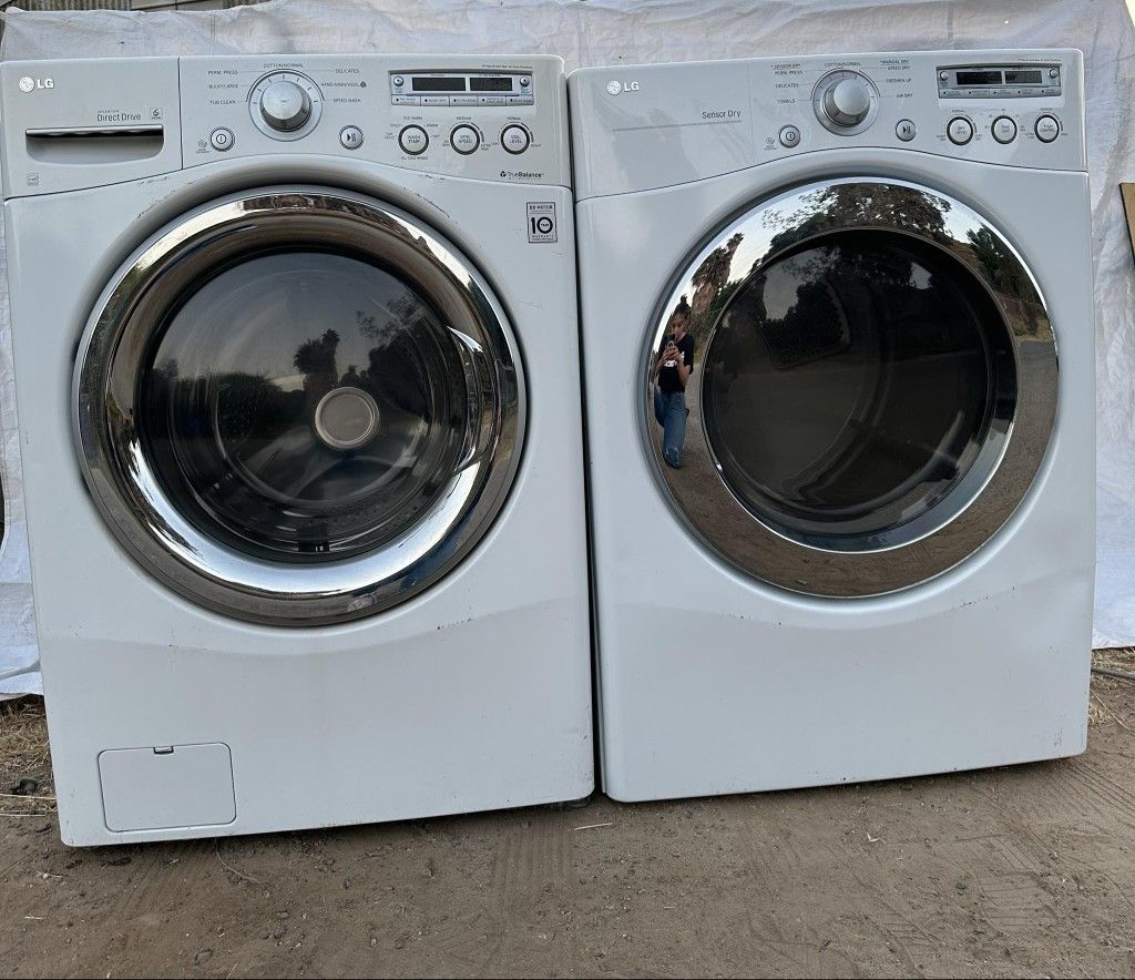 LG Washer And Gas Dryer 