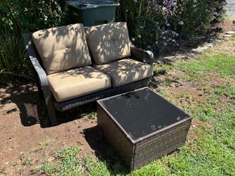 Patio bench