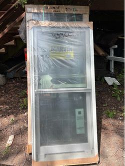 Marvin double hung window.