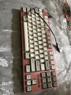 CAMP C225 Custom Aluminum Mechanical Keyboard (Pink/TKL)